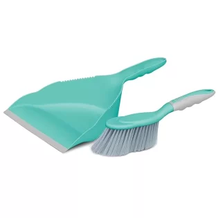 Spotzero By Milton Dustpan with Brush Plastic Multipurpose Dusting Brush
